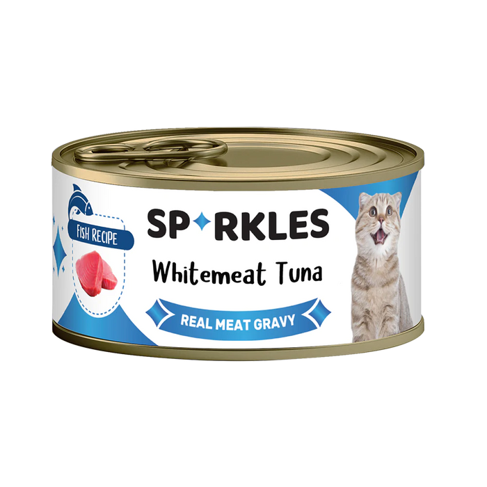 Sparkles Cat Colours Whitemeat Tuna 70g X24