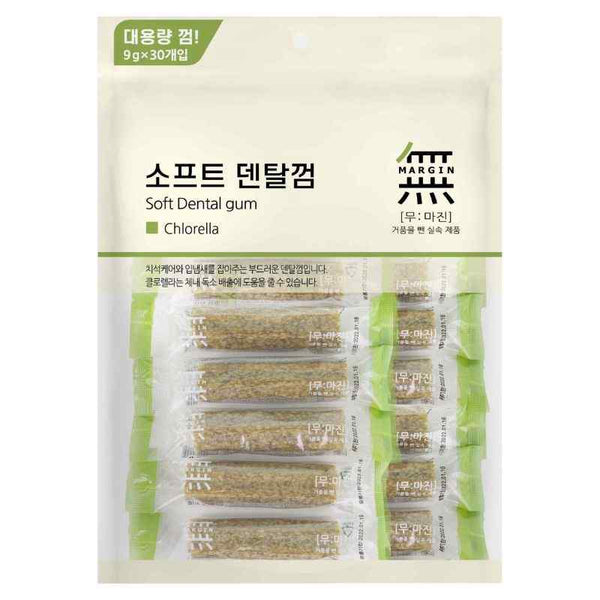 Bow Wow Mumargin Soft Dental Gum Dog Treats Chlorella 270g