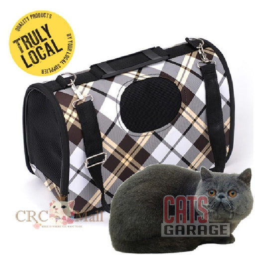 Boppy Oxford Pet Carrier Bag Carry (M Size) - (B)