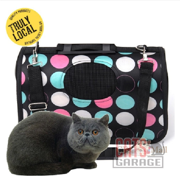 Boppy Oxford Pet Carrier Bag Carry (M Size) - (C)