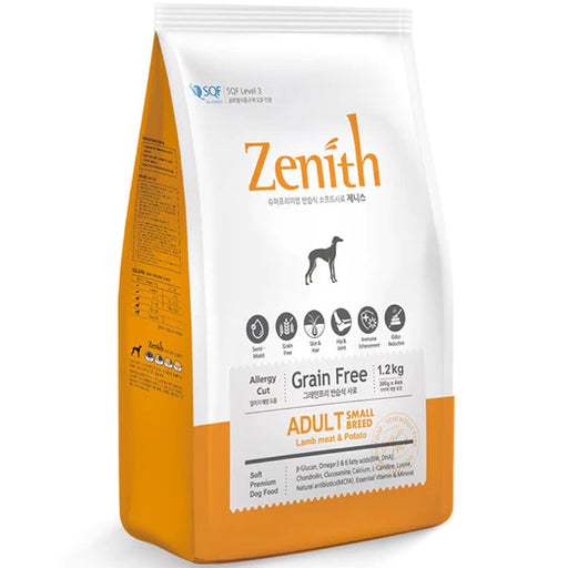 Bow Wow Zenith Soft Kibble Adult Lamb & Potato Dry Dog Food 1.2kg