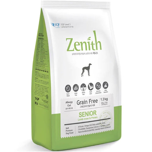 Bow Wow Zenith Soft Kibble Senior Lamb & Potato Dry Dog Food 1.2kg