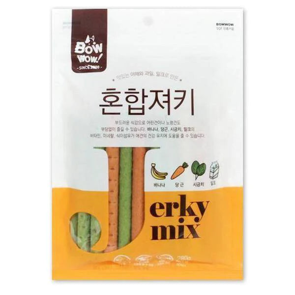 Bow Wow Dog Treat Jerky Mix 280g