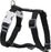 Red Dingo Dog Plain Harness Classic - Large Black