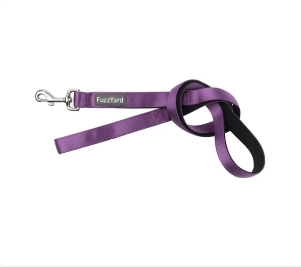 FuzzYard Dog Leash - Grape (2 Sizes)