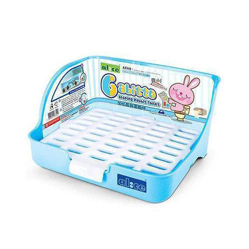 Alice Gabitto Sloping Rabbit Toilet Blue (2 Sizes)