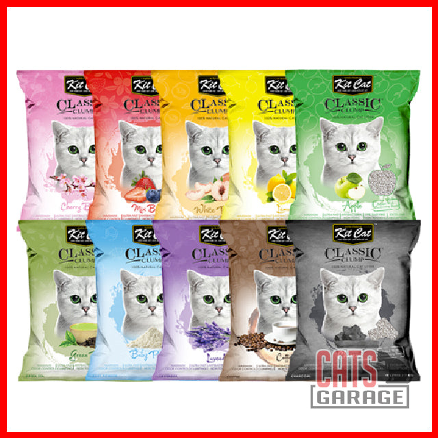 KitCat Classic Clump Clay Cat Litter 10L X2 — Cats Garage
