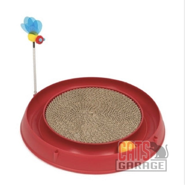 Catit® Play 3 in 1 Circuit Ball Toy with Scratch Pad