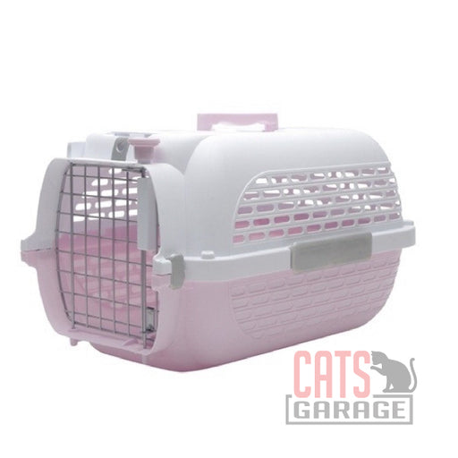 Catit Voyageur Cat Carrier Pink/White Medium
