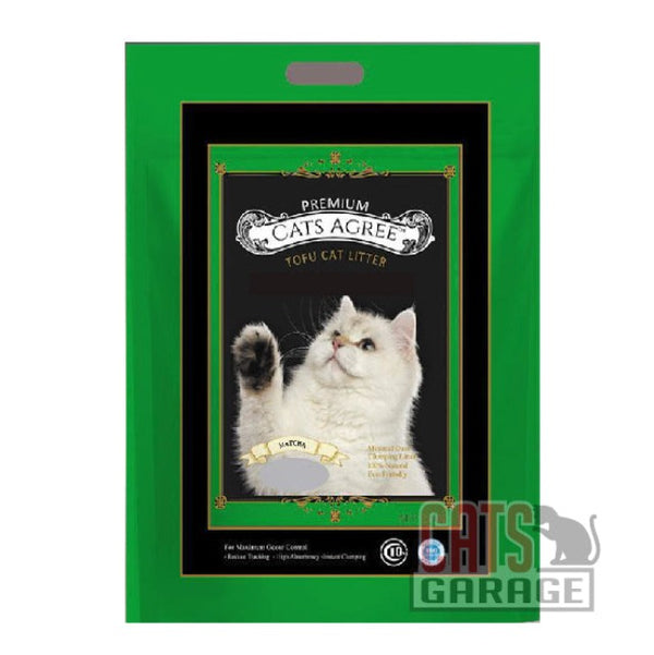 Premium Cats Agree MATCHA Tofu Cat Litter 7L