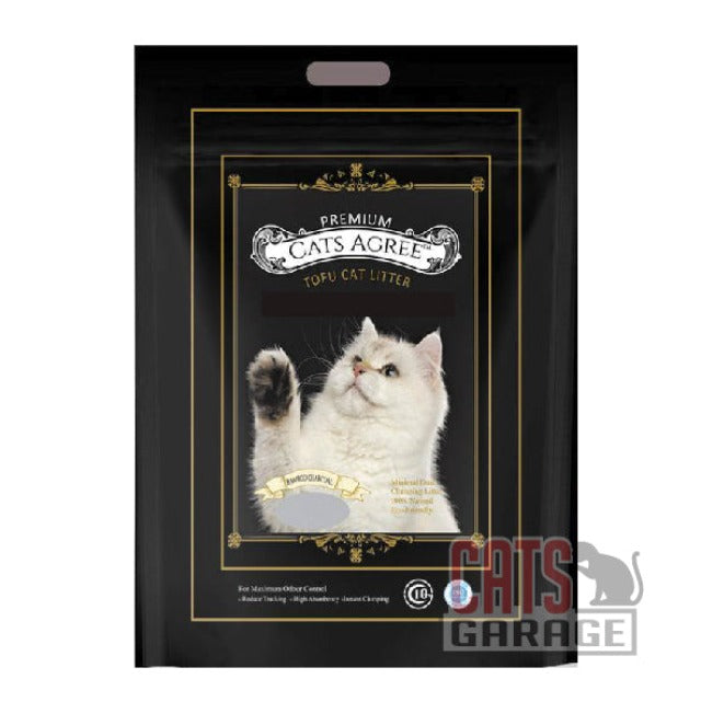 Premium Cats Agree CHARCOAL Tofu Cat Litter 7L