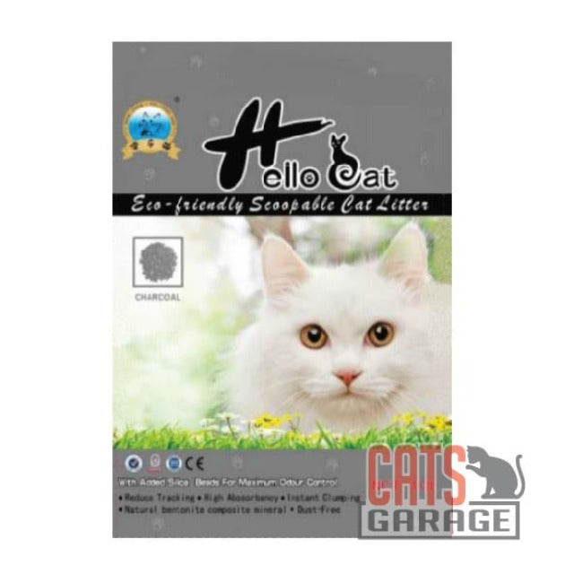 Hello Cat Litter CHARCOAL 10L