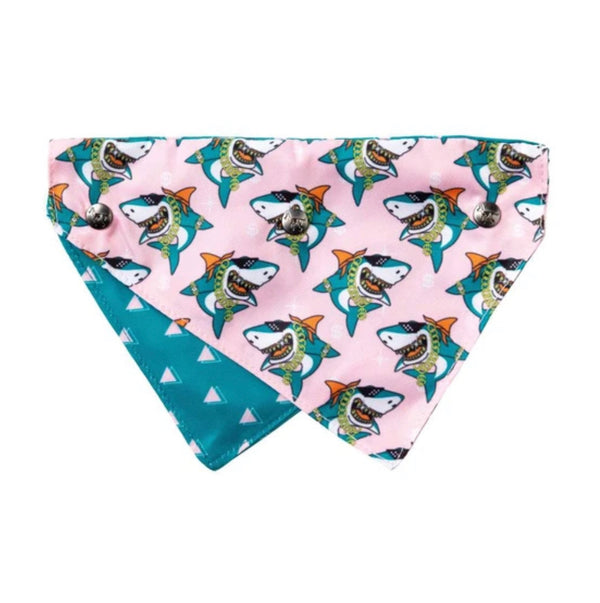 FuzzYard Pet Bandana - LL Cool Jaw$ (2 Sizes)