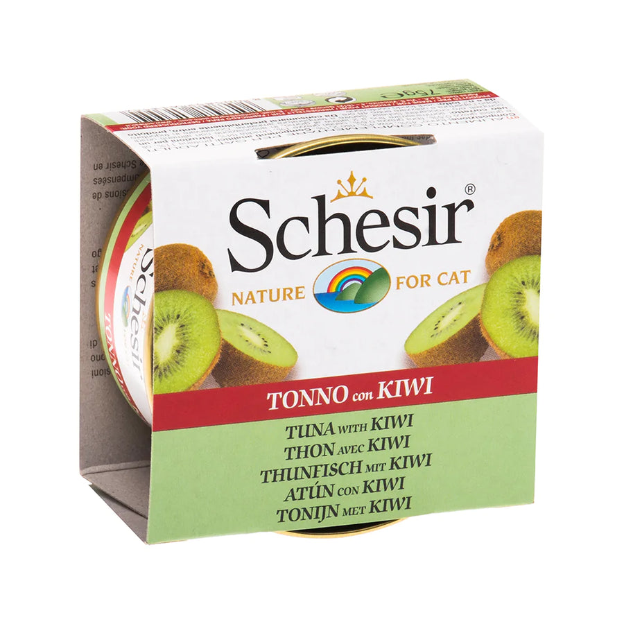 Schesir Nature Tuna with Kiwi For Cats 75g X14