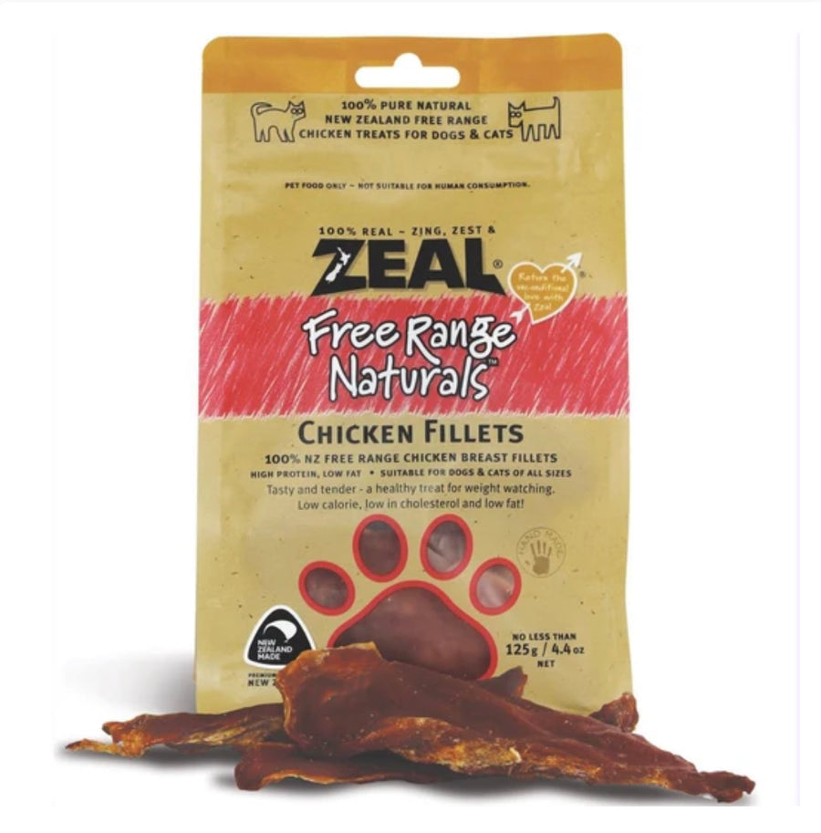 Zeal Free Range Naturals Sheep Ears Dog Treats 125g