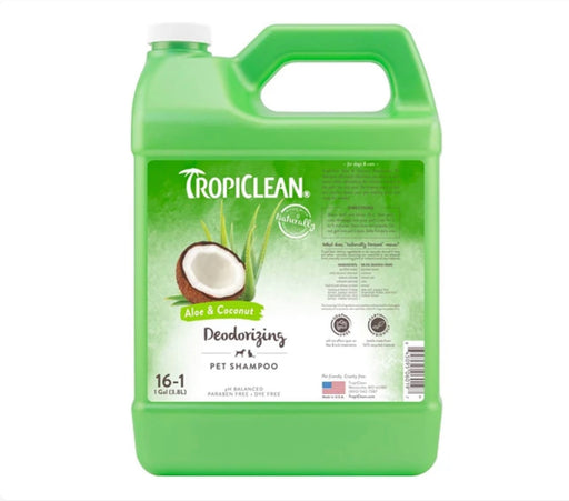 Tropiclean Deodorizing Aloe & Coconut Pet Shampoo