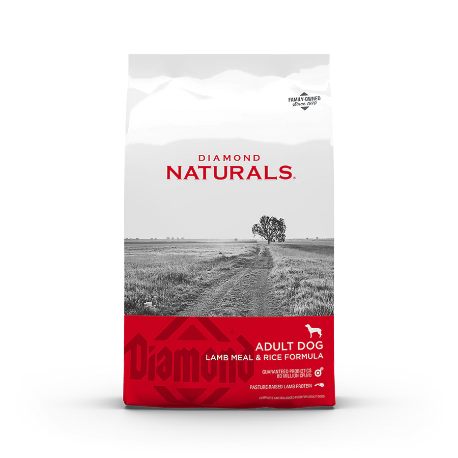 Diamond Naturals Lamb & Rice Adult Dry Dog Food (2kg & 15kg)