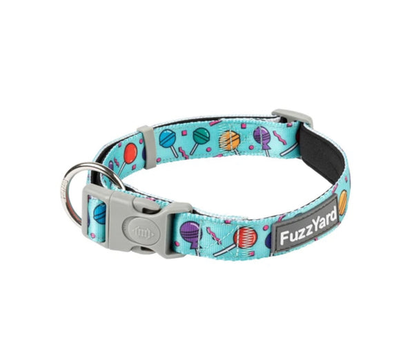 Fuzzyard Dog Collar - Hey Suckers! (3 Sizes)