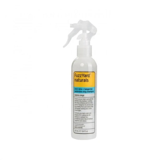 FuzzYard Aloe Vera and Tangerine Waterless Shampoo for Dogs 250ml