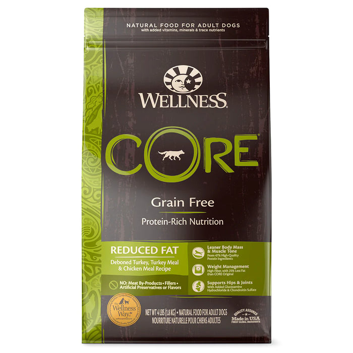 Wellness Dog Core Reduced Fat Formula 4lb