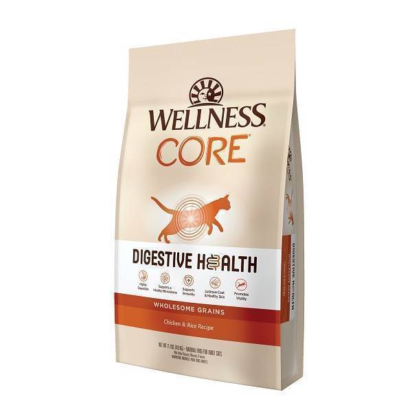 Wellness Cat Core Digestive Health Chicken & Rice Recipe 11lb