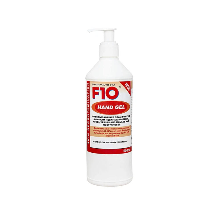 F10 Hand Gel 500ml Pump