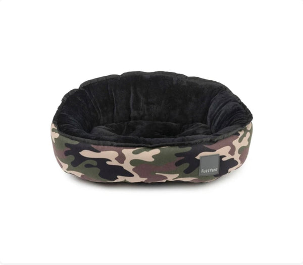 FuzzYard Reversible Dog Bed (Camo)