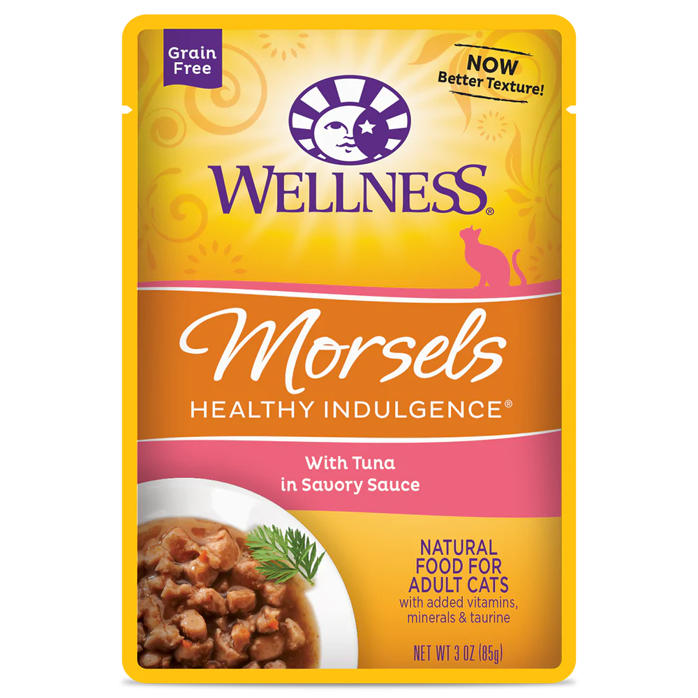 Wellness Cat Healthy Indulgence Morsels - Tuna 3oz
