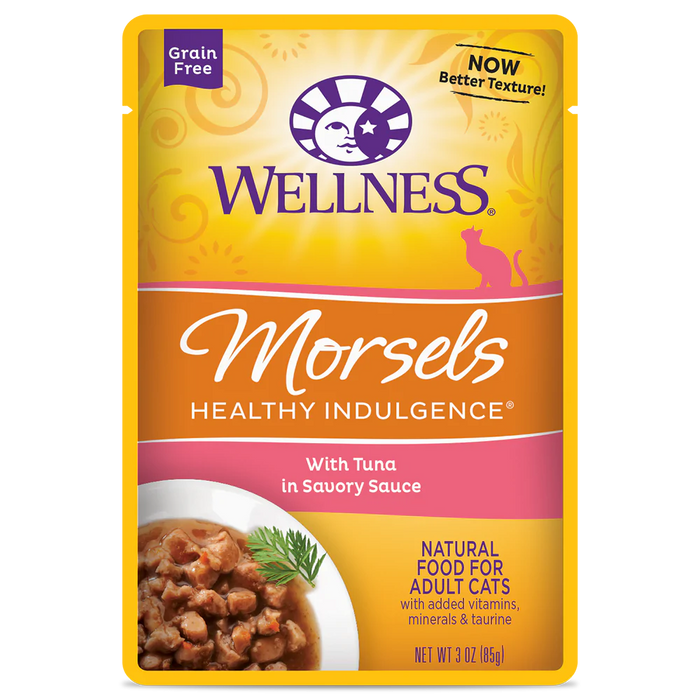 Wellness Cat Healthy Indulgence Morsels - Tuna 3oz