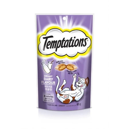 Temptations Creamy Dairy Cat Treats 85g