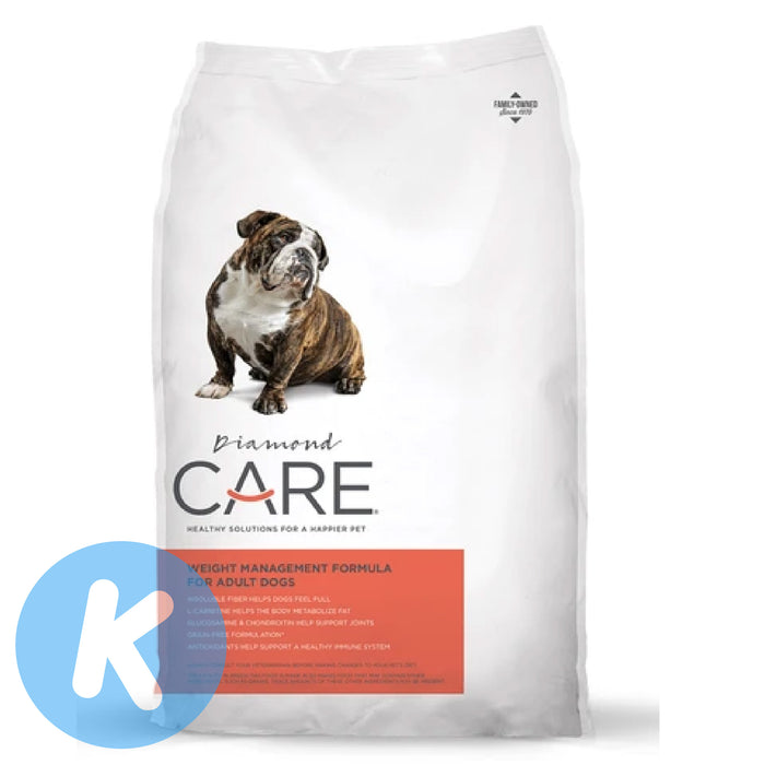 Diamond Care Weight Management Formula For Adult Dry Dog Food 8lbs