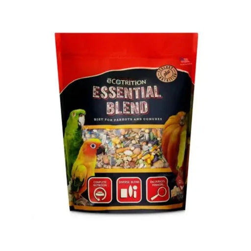 8 in 1 Ecotrition Essential Blend Food for Parrots and Conures 5lbs