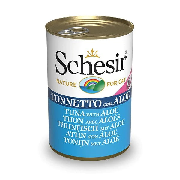 Schesir Nature Tuna with Aloe in Jelly for Kittens 140g X12