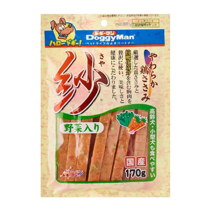 DoggyMan Soft Sasami Stick with Vegetable 170g