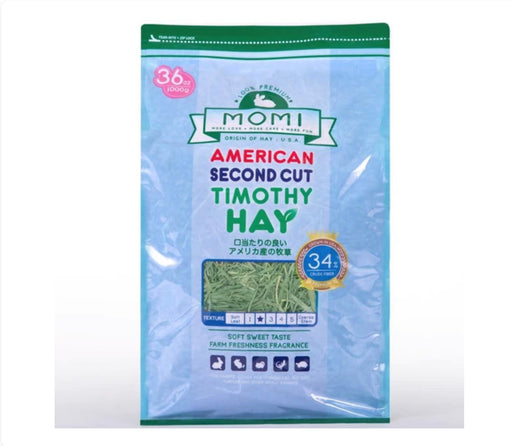 Momi Second Cut Timothy Hay (3 Sizes)