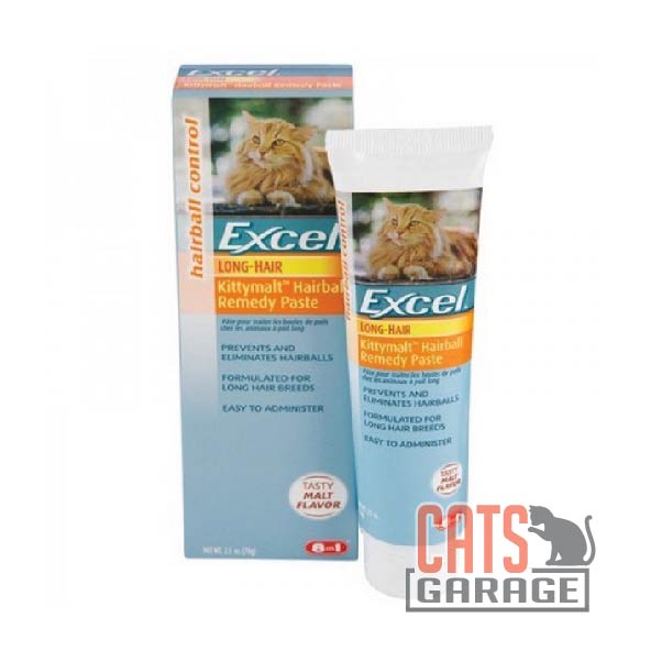 Excel® Kittymalt™ Hairball Remedy Paste For Long Hair 70g — Cats