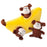 Zippypaws Burrow Monkey 'n Banana