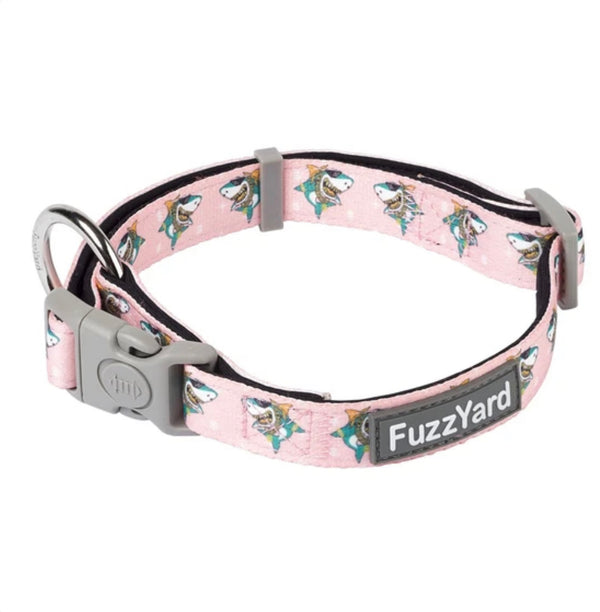Fuzzyard Dog Collar - LL Cool Jaw$ (3 Sizes)