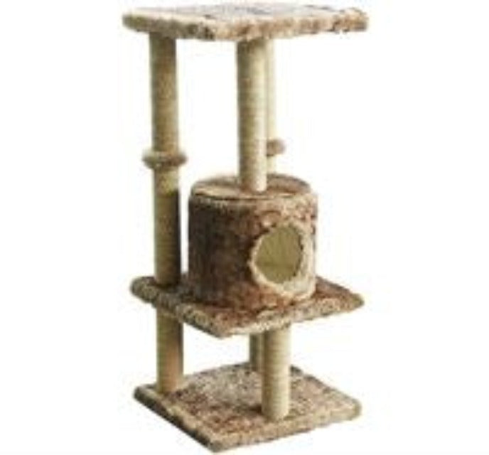 Pawise Cat Post Kitty Hide N Seek