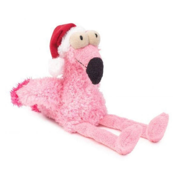 Fuzzyard X'mas Flo The Flamingo Plush Dog Toy (2 Sizes)