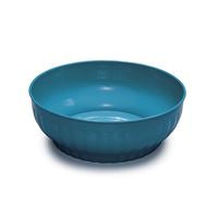 Stefanplast Ribbed Salad Bowl Turquoise (2 Sizes)