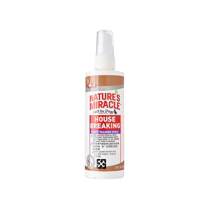 Nature's Miracle Dog House Breaking Puppy Training Spray 8oz