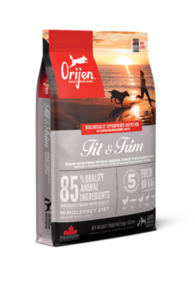 ORIJEN Fit & Trim Dry Dog Food 2kg | High Protein Recipe Dog Kibble