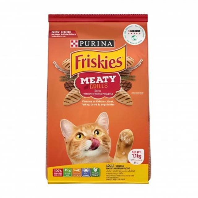FRISKIES Meaty Grills Cat Dry Food 1.1kg