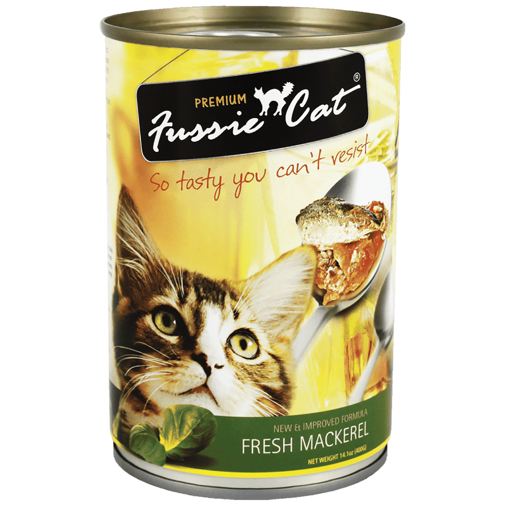 Fussie Cat Fresh Mackerel Cat Wet Food 400g X24