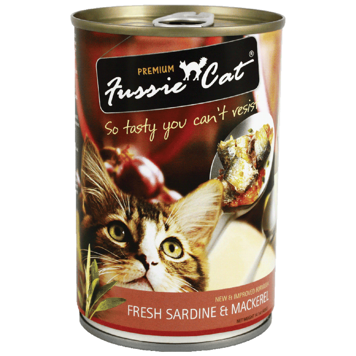 Fussie Cat Fresh Sardine & Mackerel Cat Wet Food 400g X24 — Cats Garage