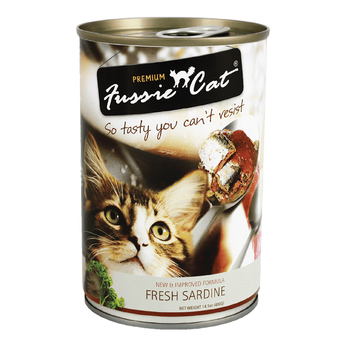 Fussie Cat Fresh Sardine Cat Wet Food 400g X24