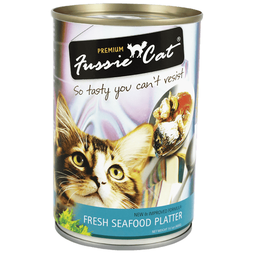 Fussie Cat Fresh Seafood Platter Cat Wet Food 400g X24