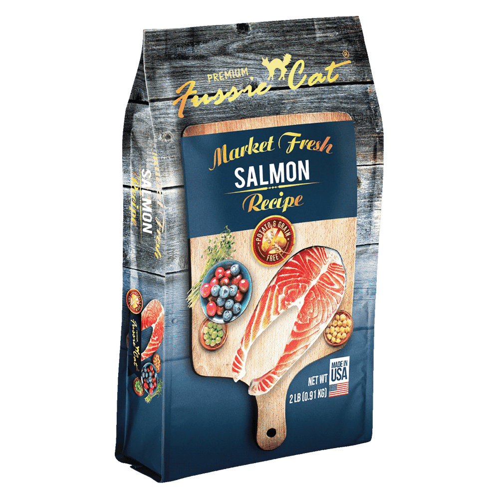 Fussie Cat Market Fresh Salmon Formula Cat Dry Food (3 Sizes)