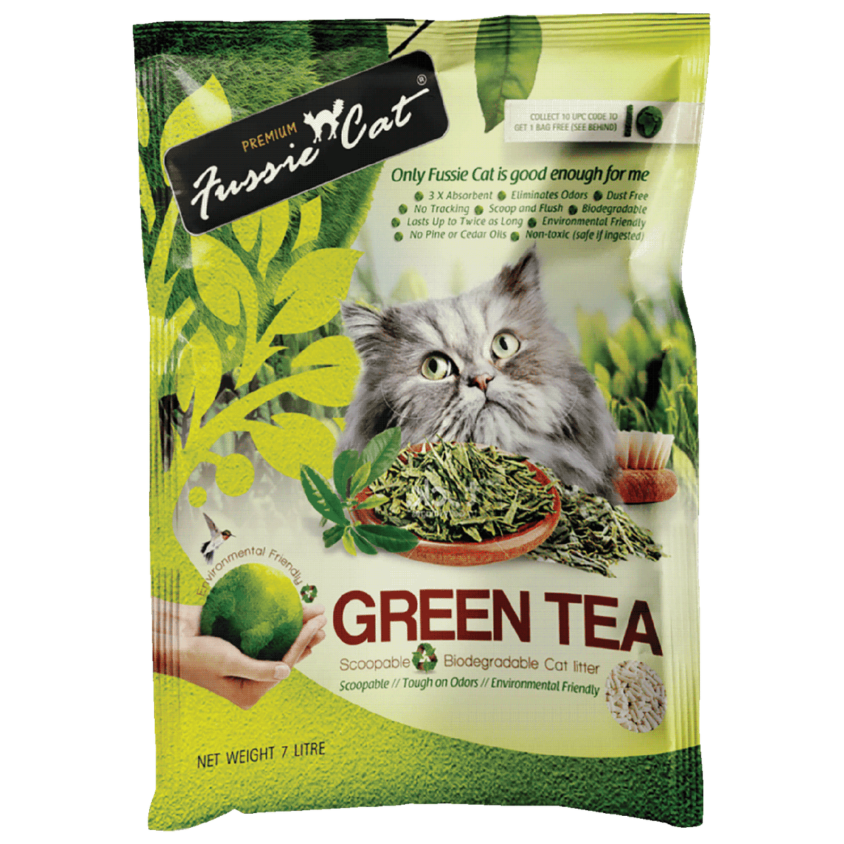 Green tea outlet litter